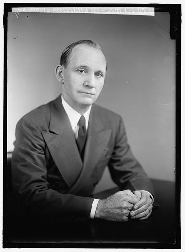 McCLELLAN, JOHN L. SENATOR. PORTRAIT