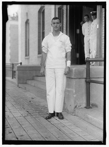 MEMPHIS, U.S.S. W. PHILLIPS, ONE OF WOUNDED SAILORS