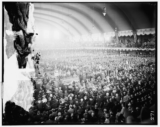 Fifth Regiment Armory, Baltimore, Maryland. Democratic National Convention