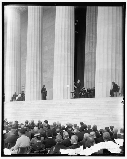 Lincoln Memorial dedication, May 30, 1922