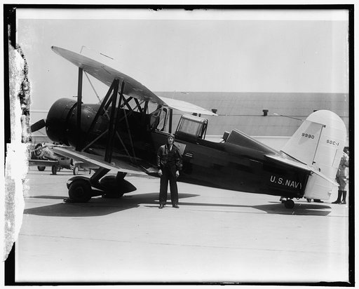 Navy's flying flagship. Washington, D.C., June 8. Rear Admiral Ernest J. King, completing his tour of duty as chief of the Navy's Bureau of Aeronautics, has a new Flying Flagship as he prepares to take over his new command as Commander Aircraft Base Force at San Diego. While other admirals have floa