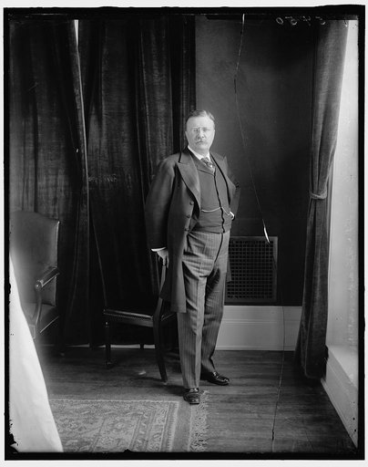 ROOSEVELT, THEODORE. STANDING