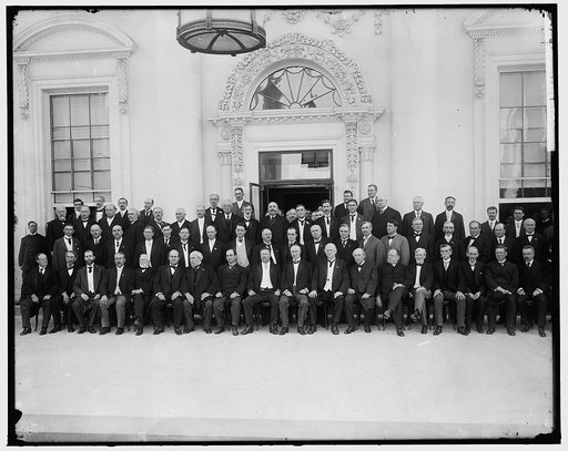 ROOSEVELT, THEODORE. WITH GOVERNOR'S GROUP