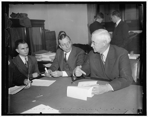 RFC Head at Senate Inquiry. Washington, D.C., Dec. 17. Jesse Jones, Chairman of the Reconstruction Finance Corporation, appeared before the Senate committee investigating railroad financing today and told of the five loans the RFC made to the Missouri Pacific Railroad during 1932/33. Jones told the 