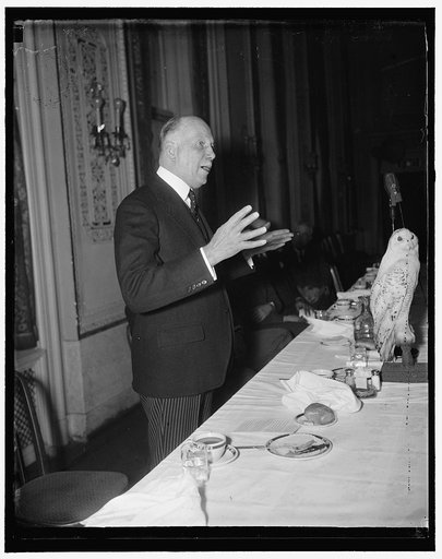 Canadian Minister Guest of Press Club. Washington, D.C., Dec. 18. Speaking at a luncheon given in his honor by the National Press Club today Sir Herbert Marler, new Canadian Minister, told the news men that modern diplomats are essentially business agents, seeking to promote trade and propriety. Sir