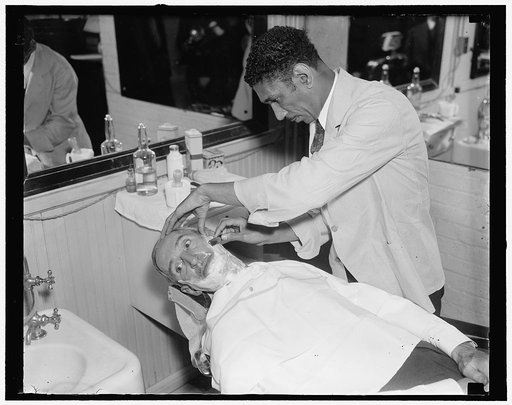 Gimmie the works. Washington, D.C., Dec. 30. Although he was elected to the United States Senate for only 60 Days--election day until January 4--Guy Howard of Minnesota, is taking full advantage of the many gratuities accorded members of the upper house of Congress. After using the Congressional sta