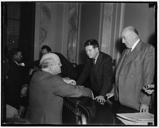 Terrorism witness before Senate. Washington, D.C. Jan. 15. Yelverton Cowherd, of Birmingham, Ala. testified today before La Follette's Committee on Civil Liberties that he was retained as Chairman of a "Special Americanization Committee" of the American Legion. He also testified that Walter J. Hanna