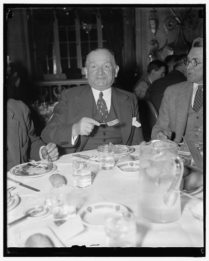Governor of New Hampshire. Washington, D.C. Governor Francis P. Murphy of New Hampshire, pictured at the housing luncheon today given for the state Governors attending the Inauguration