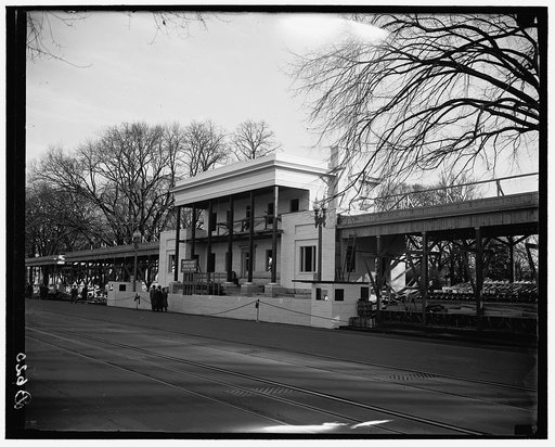Inaugural stands along Penna. Ave., Washington, D.C. Some of the stands that are put up for the Inaugural parade on Jan. 20th. These are some of the stands along Pennsylvania Ave. in Washington D.C.