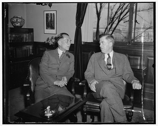 Henry A. Wallace, right