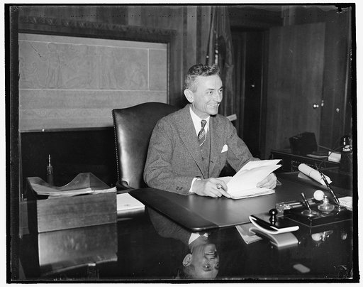 Sam Whitaker, Ass't to the Attorney General in Claims Division, 3/17/1936