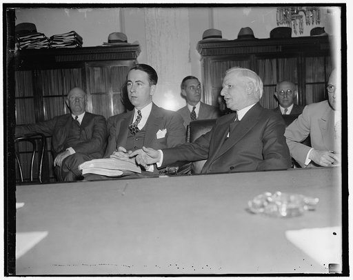 Senate Committee hears Van Swerigan official. Washington, D.C., May 11. known for many years as the closest business associate of the late Van Swerigan brothers, Herbert Fitzpatrick, Vice President and General council for two major units in vast Van Swerigan rail empire, was quizzed today by the Sen