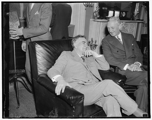 From blue grass state. Washington, D.C., May 15. Senator M.M. Logan, Democrat of Kentucky, snapped at a recent Senate hearing, 5/15/1937