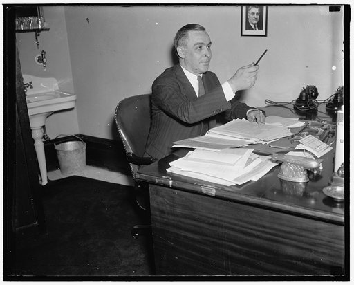 Tom Younger, Custodian of Senate Office bldg., 5/29/37