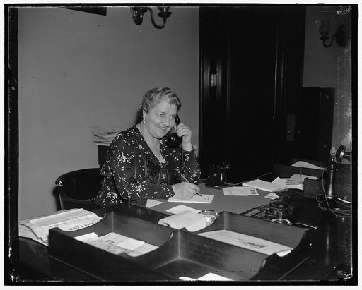 Cora Rubens, Secretary to Senator Bill Borah of Idaho