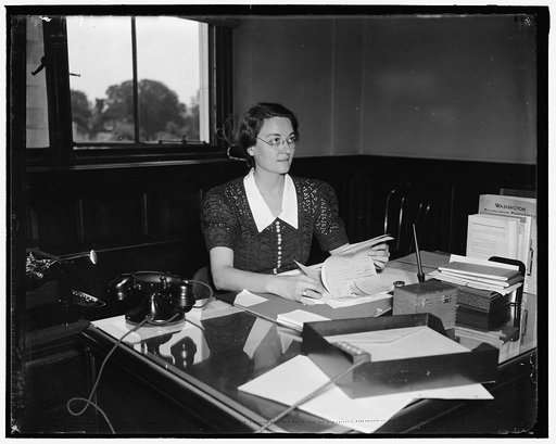 Mary Huss, secretary to Henry Wallace, Secretary of Agriculture