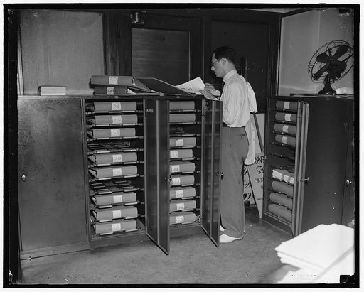 Labor Relations Board, docket books for each regional & home office. Herbert Glaser Administrative Asst.