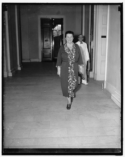 New Chairman of House Labor Committee Washington, D.C., June 21. Rep. Mary T. Norton is the new Chairman of the Hosue Labor Committee succeeding the late Rep. William P. Connery, Jr., who died suddenly in the Capitol last week. Formerly Chairman of the House District Committee, Rep. Norton is Democr