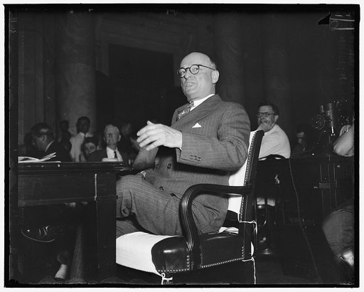 Washington, D.C., June 24. A written contract with the C.I.O "is not worth the paper it is written on", Tom Girdler, Board Chairman of the Republic Steel Corporation, told the Seante Post Office Committee today, 6/24/37