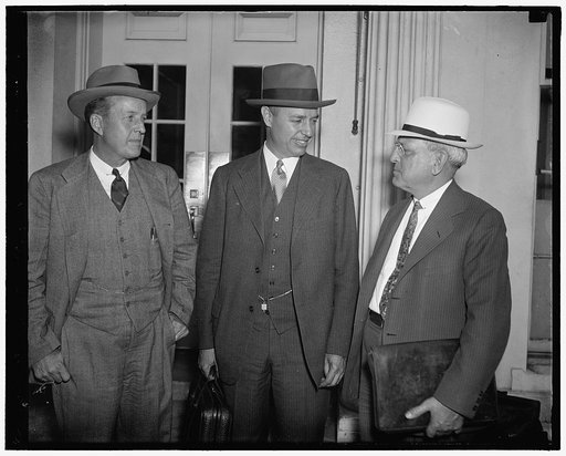 Taft to head mobilization for human needs Washington D.C June 29. Preceding a call upon President Roosevelt at the White House today, Charles P. Taft, accepted the National Chairmanship of the Community Mobilization for Human Needs, appointment of the Steel Meditation Board Chairman to head a campai