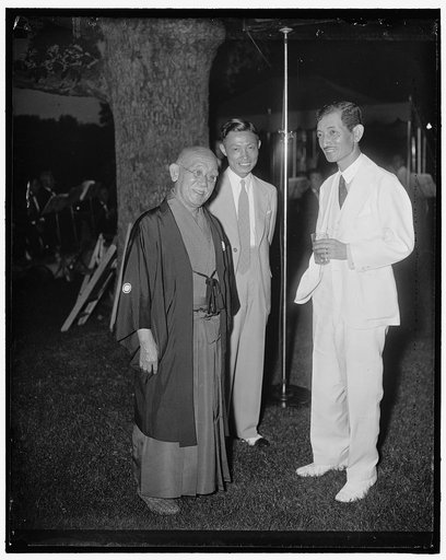 Noted Japanese lawyer. Washington, D.C., July 1. Dr. Rokuichiro Masujima, internationally famous lawyer and legal advisor to the Japanese Ambassador to London, snapped at the party last night in honor of Dr. H.H. Kung, Chinese Finance Minister, at the Chinese Embassy, 7/1/37
