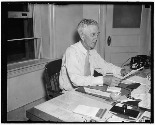 Joseph Baker, Press Agent for Fed. Trade Com., 7/16/37