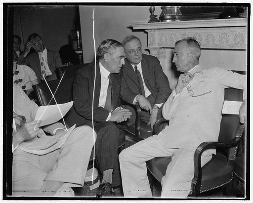 From South Carolina. Washington, D.C., Aug 5. Senator James F. Byrnes, of South Carolina, from a new and informal snap made a few days ago, 8/5/37