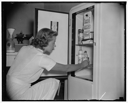 #4--Miss Ann Turner, getting the proper temperature for milk