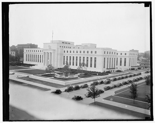 New Federal Reserve Building taken from the Munitions Building
