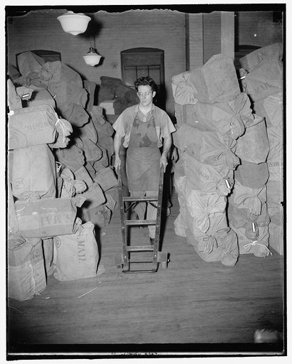 Mail sack at G.P.O. Providence, R.I.