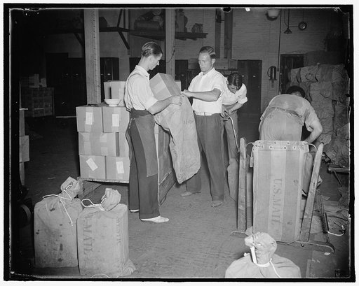 Mailing [...],000,000 unemployment questionnaires daily, they are distributing thru the Post Offices throughout the U.S.
