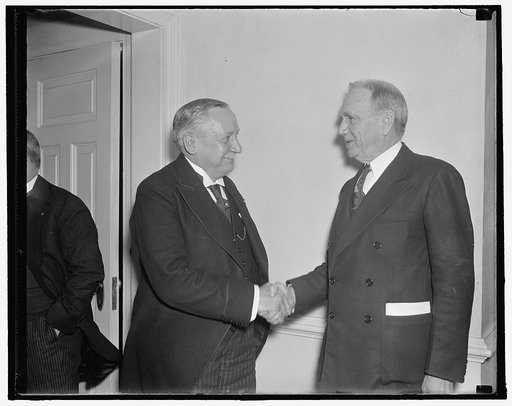 Maurice Duperrey and Sec. of Commerce Daniel Roper