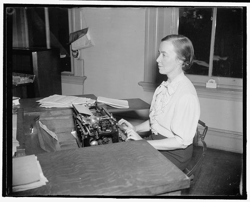 Mabel Shea, Sec. to Mark Sullivan