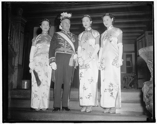 White House reception for diplomats. Washington, D.C., Dec. 16. The Japanese and the Chinese Ambassadors met face to face tonight in the presence of President Roosevelt, the meeting, which under normal circumstances would be stiff and formal, was held at the White House State Reception for the Diplo