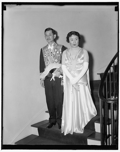 White House reception for diplomats. Washington, D.C., Dec. 16. The Japanese and the Chinese Ambassadors met face to face tonight in the presence of President Roosevelt, the meeting, which under normal circumstances would be stiff and formal, was held at the White House State Reception for The Diplo