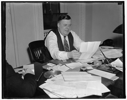 Assistant to Secretary of State. Washington, D.C., Dec. 18. A new informal photograph of George Fort Milton, Chattanooga publisher, now special assistant to Secretary of State Cordell Hull, 12/18/37
