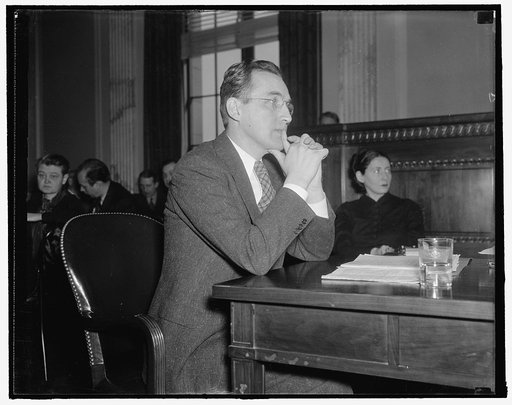 Unemployment compensation a protection against business recessions. Washington, D.C., Jan. 5. Chairman Arthur J. Altmeyer of the Social Security Board, appearing before the Special Senate Committee investigating unemployment, declared today that the unemployment compensation was the nation's "first 