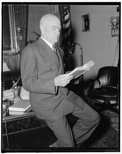 Mentioned for Supreme Court vacancy. Washington, D.C., Jan. 7. Rep. Hatton Sumner, Democrat of Texas and Chairman of the House Judiciary Committee, is being mentioned prominently as the successor to Justice George Sutherland when he retires from the Supreme Court bench on January 18, 1/7/38