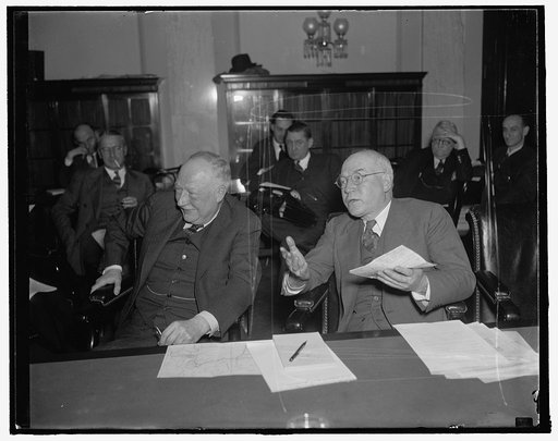 Frank E. Taplin, President of Pittsburgh and West Va. RR at ICC hearing