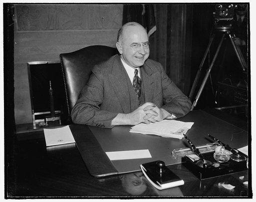 Nominated for Supreme Court. Washington, D.C., Jan. 15. 53-year-old Stanley F. Reed, Solicitor General of the United States, has been nominated by President Roosevelt to succeed Justice George Sutherland as a member of the Supreme Court, 1/15/38