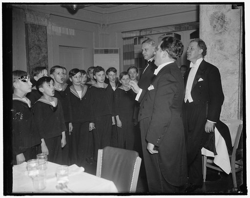 Nat'l Symphony Orchestra, [Venice Boys' Choir, 1/20/38