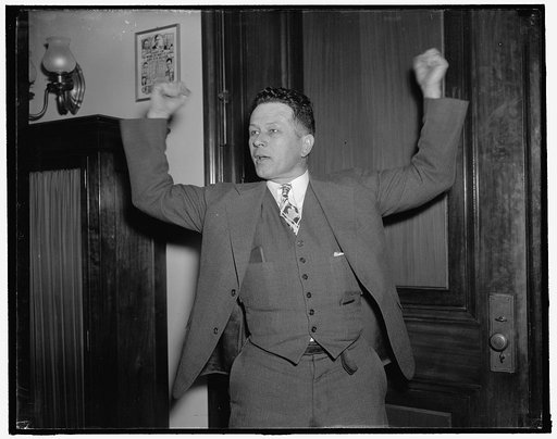 Plans to resume speechmaking against anti-lynching bill. Washington, D.C., Jan. 26. Senator Allen J. Ellender of Louisiana, who just completed 28 hours of speechmaking in 6 days to lead the bloc of Southern senators on their filibuster against the Anti-Lynching Bill, is planning to again take the Se