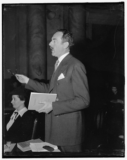 Equal rights to women would result in confusion, senate committee told. Washington, D.C., Feb. 8. Dean G. Acheson, former Undersecretary of the Treasury, today told the Senate judiciary subcommittee, that the proposed Constitutional Amendment granting "equal rights" to women would lead only to "conf