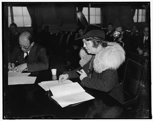 Describes value of subsidy for creative work. Washington, D.C., Feb. 7. The value of federal "subsidy" for creative work was described to the House Patents Committee today by Mrs. Ellen S. Wooward, Assistant WPA Administrator in charge of the Government Creative Work Program. Without mentioning a re