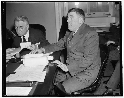 Senate Committee told communists filtering into American Merchant Marine. Washington, D.C., Feb. 9. Joseph P. Ryan, President of the International Longshoreman's Association, an A.F. of L. affiliate, today charged before the Senate Commerce Committee that there is an infiltration of Communists into 