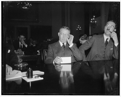 Plane with cruising radius of 11,000 miles at 380 miles per hour plan of Glenn Martin. Washington, D.C., Feb. 28. Glenn L. Martin, Baltimore airplane manufacturer, today told amazed members of the House Naval Affairs Committee when he told he is studying plans for a new super ship capable of cruisin