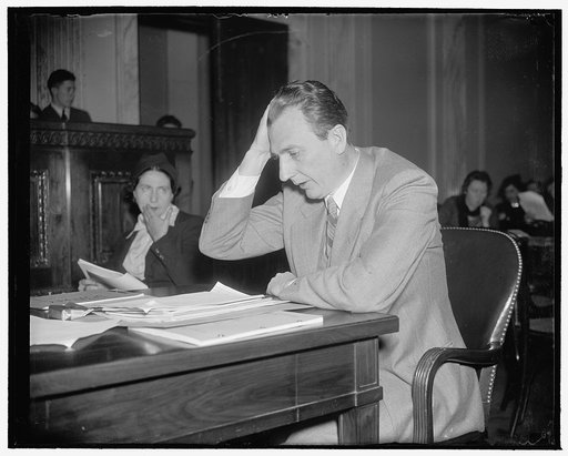 WPA Administrator appears before Senate Relief Committee. Washington, D.C., Mar. 17. Corrington Gill, Asst. WPA Administrator told the Senate Committee on relief today that large numbers of rural families are facing serious deprivation, Gill declared that at least 3,500,000 families. At more than on