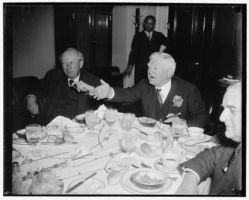Vice President Garner. Washington, D.C., March 9. A new informal picture of Vice President John N. Garner, made in the senate restaurant today, 3/9/38