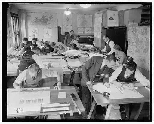 The mapping and drafting section of the Division of Economics and Statistics visualizes information on housing and mortgage lending conditions, in some cases for country as a whole and in others by as small a geographical unit as the city block