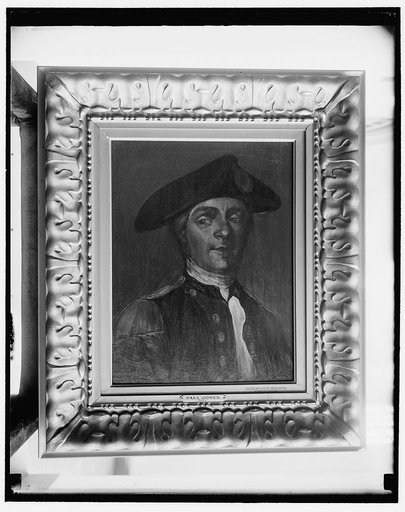 John Paul Jones portrait at White House, 3/11/38